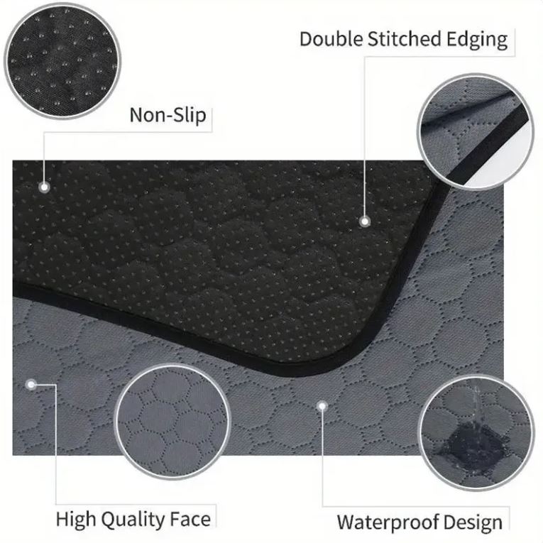 Washable & Reusable Dog Pee Pads – Waterproof Training Pads
